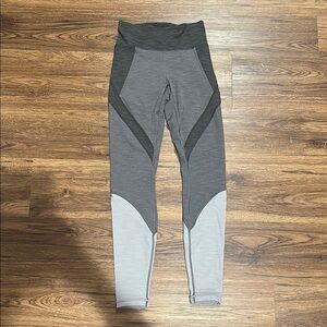 Lululemon Early Extension HR Tight *28" Heathered Black Titanium Silverscreen 4